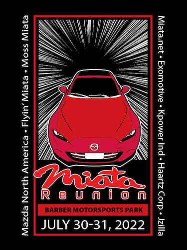 Miata Reunion 2022 Poster
